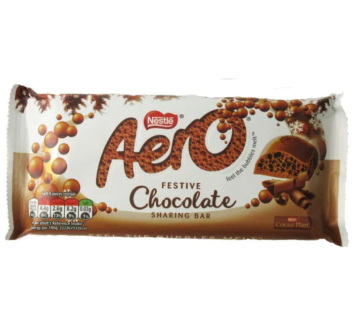 Nestle Giant Aero Milk Chocolate Bars: 15-Piece Box