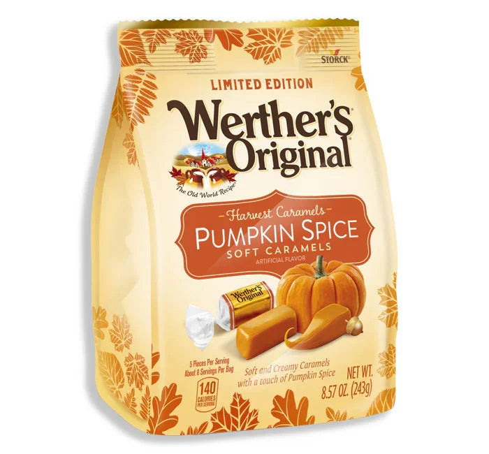 Werther's Original Soft Caramels - Pumpkin Spice: 8.57-Ounce Bag