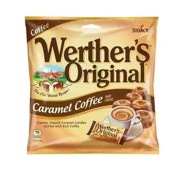 Werther's Original Caramel Coffee Hard Candy: 2LB Box