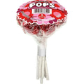 Tootsie Valentine Cherry Bunch Pops: 5-Piece Bunch