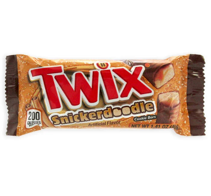Twix Snickerdoodle Candy Bars: 20-Piece Box