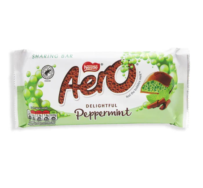 Nestle Giant Aero Peppermint Milk Chocolate Bars: 15-Piece Box