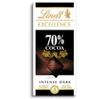 Lindt Excellence 70% Cocoa Dark Chocolate Bar: 12-Piece Box
