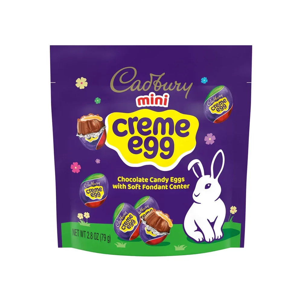 Cadbury Mini Chocolate Eggs with Fondant Creme: 2.8-Ounce Bag