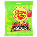 Chupa Chups Assorted Sour Candy Pops: 12-Case