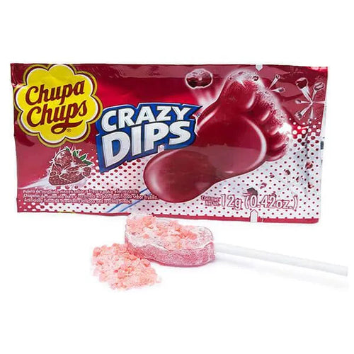 Chupa Chups Crazy Dips Packs: 30-Piece Box