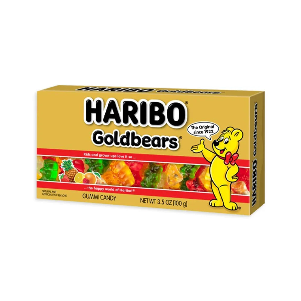 Haribo Gold-Bears Gummy Bears 3.5-Ounce Packs: 12-Piece Box