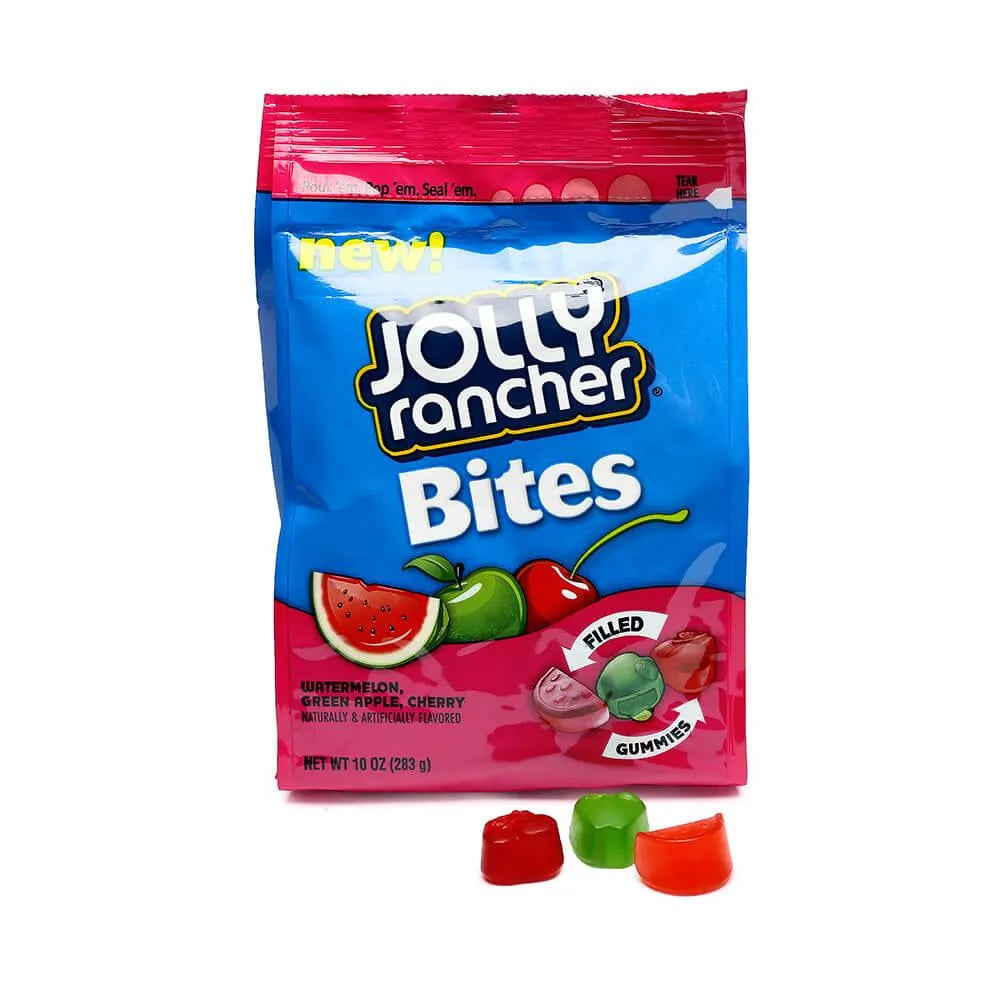 Jolly Rancher Bites - Watermelon, Green Apple and Cherry: 8-Ounce Bag