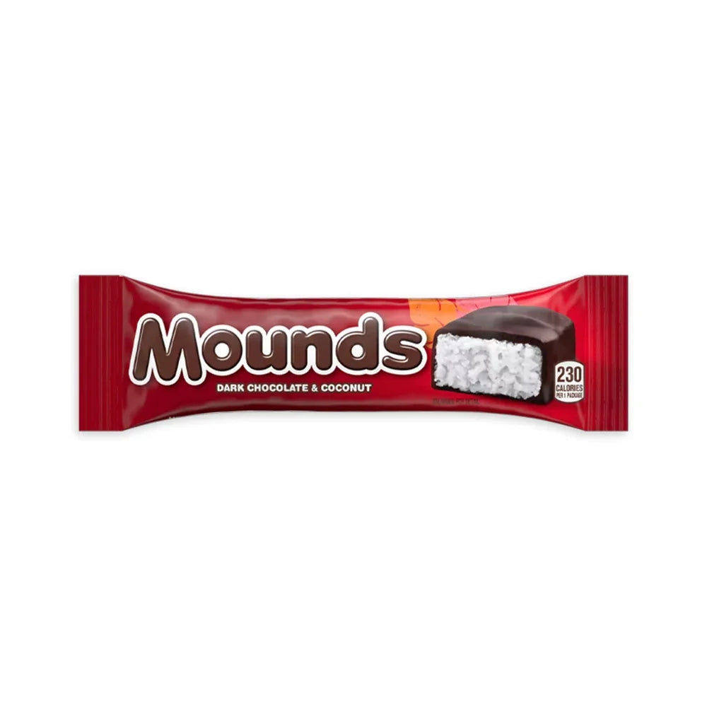 Mounds Dark Chocolate & Coconut Bars: 24-Piece Box