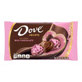 Pink Foiled Dove Milk Chocolate Hearts: 35-Piece Bag