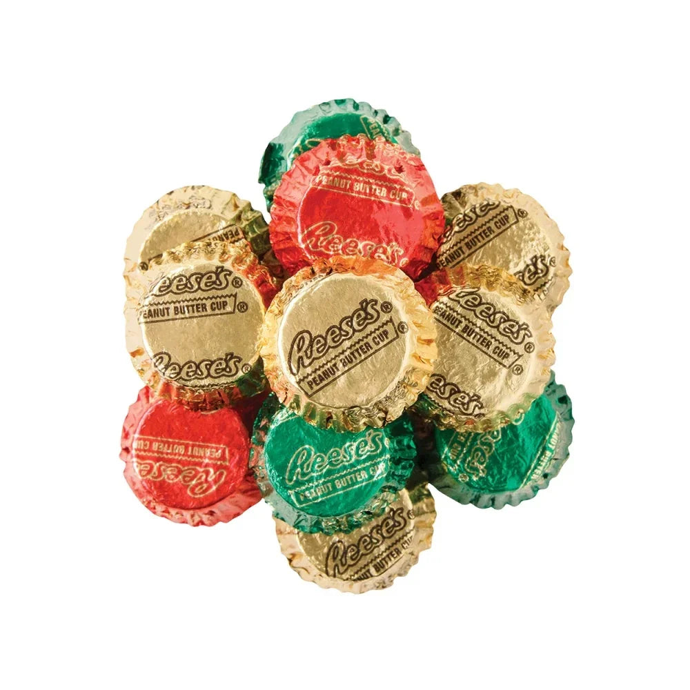 Reese’s Peanut Butter Cups Christmas Foils: 4.16LB Bag