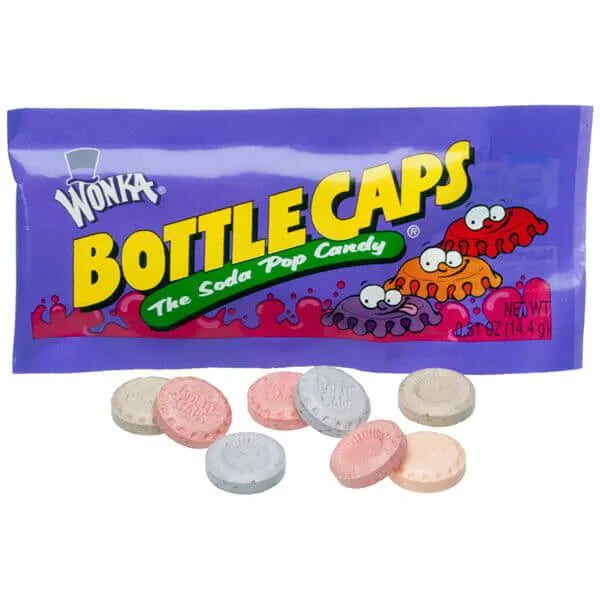 Wonka Bottle Caps Candy Packets: 48-Piece Box